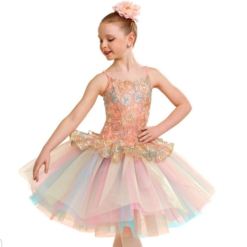 This Kiss Pastel Lace Ballet Dance Costume